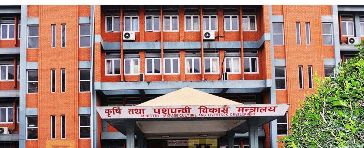 वर्षाले गरेको क्षतिको विवरण सङ्कलन गर्दै कृषि तथा पशुपन्छी विकास मन्त्रालय